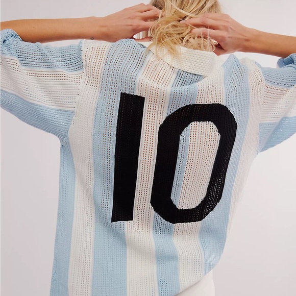FORTYTWO Argentina Stripe Knit Jersey - Picture 3 of 10